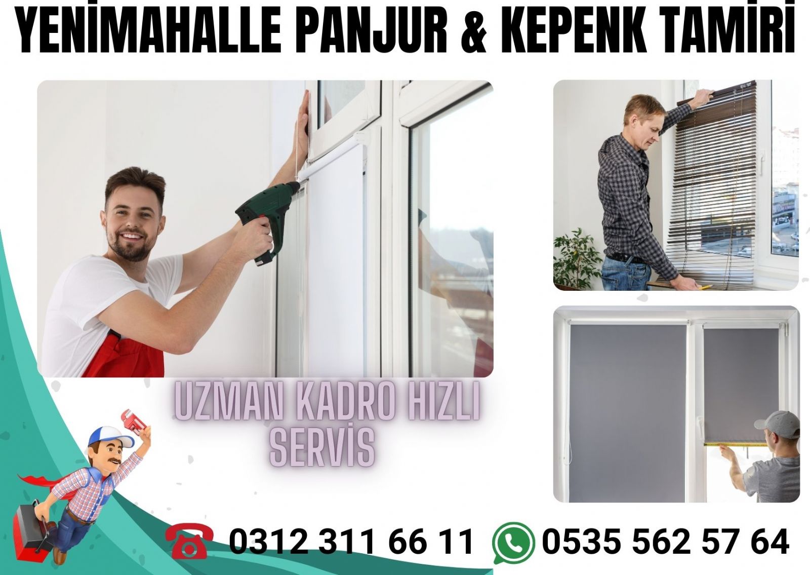 Yenimahalle  panjur ve Kepenk Tamiri